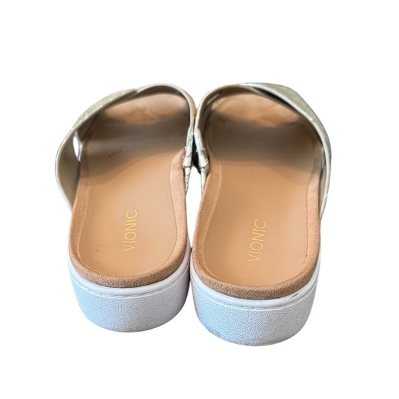 Vionic Splendid Lou Womens Strap Sandal Gold - Picture 4 of 7